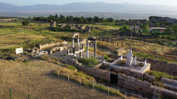 Ancient ruins of Hierapolis.