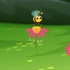 Bee Sits On A Flower - VideoHive Item for Sale
