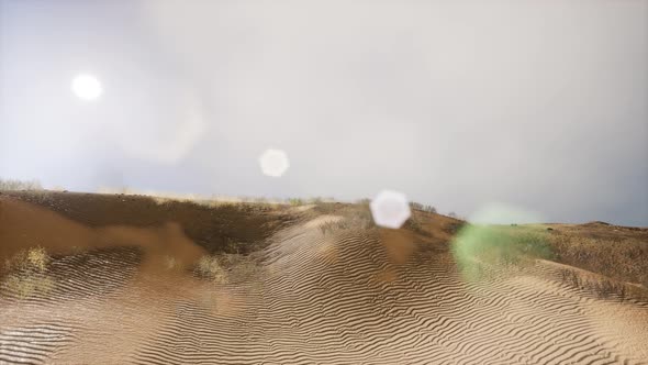 Erg Chebbi Dunes in the Sahara Desert