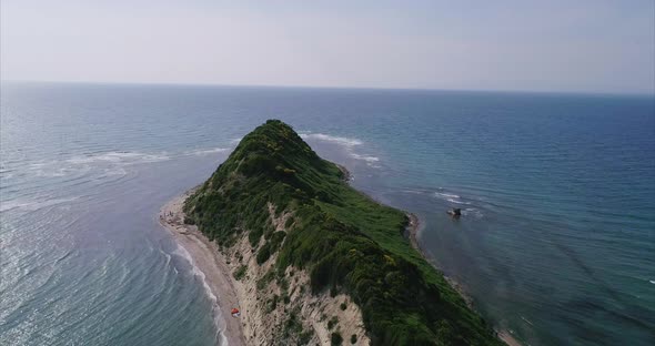 Flying Backwards From Kepi Rodonit Aerial