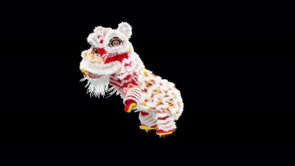 75 Chinese New Year Lion 4K