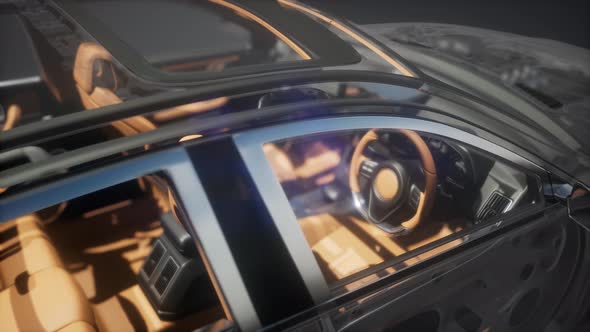 Detailed Car Engine and Other Parts alt