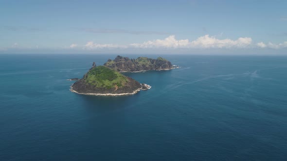 Rocky Islands in the Sea