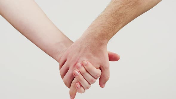 People holding hands