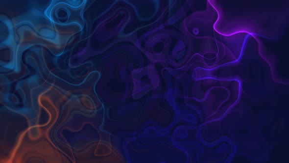 Abstract Background colorful Wavy trendy Liquid Animation