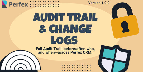 Audit & Change Log Tracking for Perfex CRM