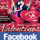 Valentines Party Facebook Timeline Cover - GraphicRiver Item for Sale