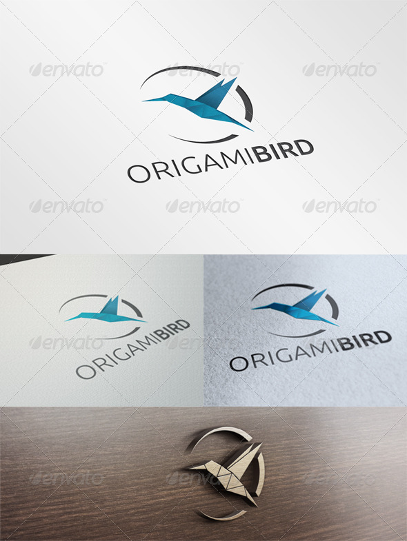 Origami Bird Logo