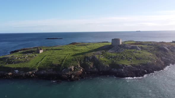 Slow Track of Irish Island