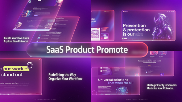SaaS Product Promo - Website Demonstrate