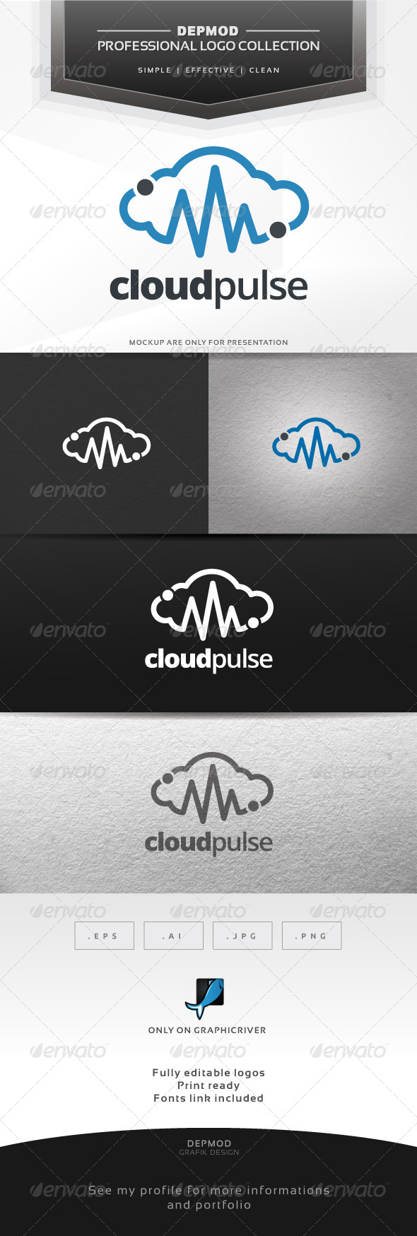 Cloud Pulse Logo