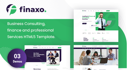 Finaxo - Business and Finance HTML5 Template