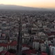 Aerial view of compact building in urban karditsa with sunrise / sunset (6) - VideoHive Item for Sale