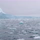 MS Iceberg and ice floes on water near Torgersen Island / Antarctic Peninsula, Antarctica - VideoHive Item for Sale