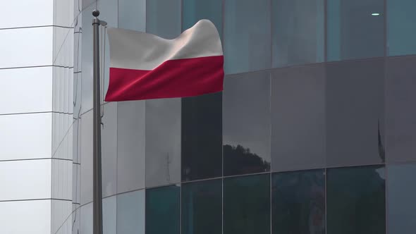 Poland Flag Background 2K