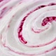 Close up of yogurt with fruit jam, curd cream swirl with berry topping - VideoHive Item for Sale