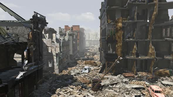 City Destroyed by War