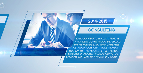 Clean Corporate Timeline  alt