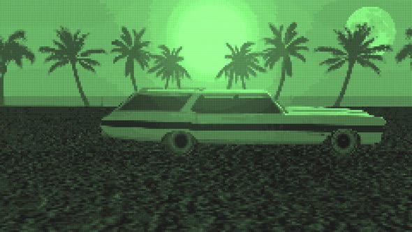 80's car 8 bit loop alt