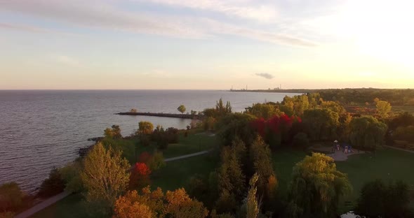 Port credit drone