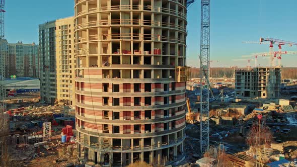 Construction of Residential Buildings in St. Petersburg 11