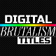 Digital Brutalism Titles - VideoHive Item for Sale