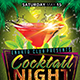 Cocktail Night Flyer Template - GraphicRiver Item for Sale
