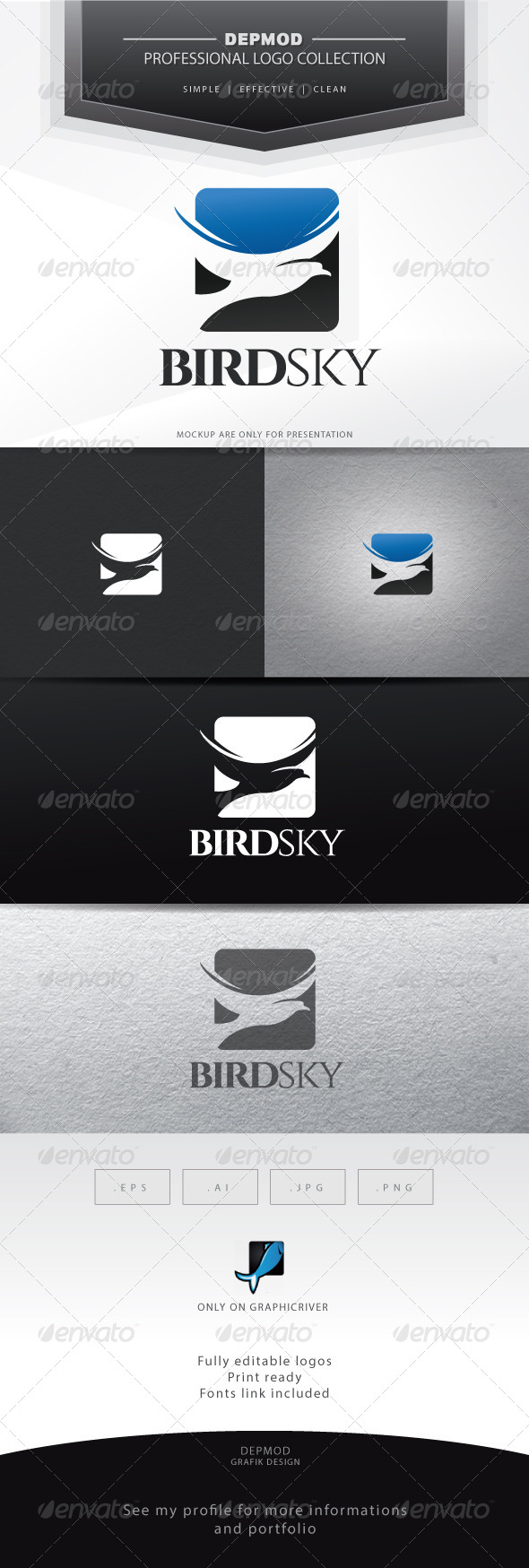 Bird Sky Logo