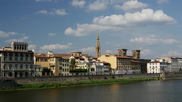 Time lapse from the Fiume Arno river