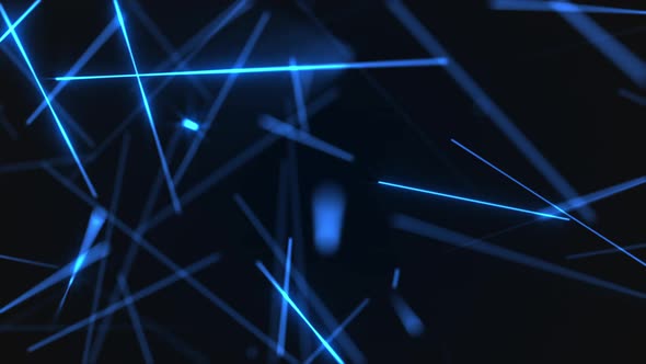 Blue Laser Beams Technology Background