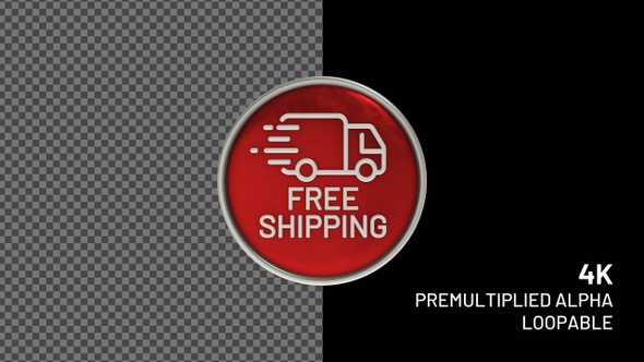 Free Shipping Badge