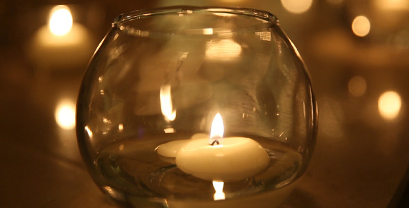 Candle Light Bokeh