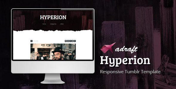 Hyperion - Responsive Tumblr Template