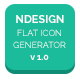 Design Flat Icon Generator Template - GraphicRiver Item for Sale