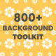 Floral Pattern Back Ground Loop Animation Toolkit - VideoHive Item for Sale