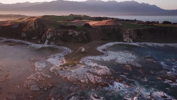 Beautiful coast of New Zealand