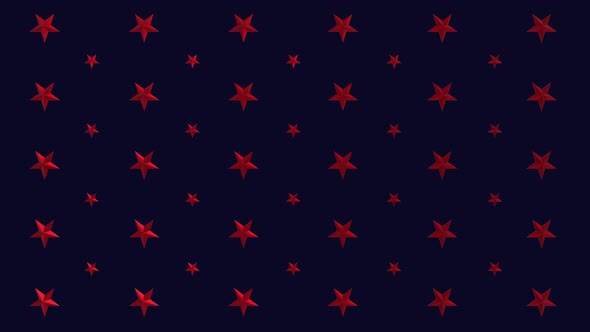 4th of July Looping Clean Background Animation 4K