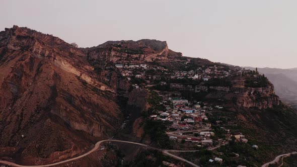 Gunib Village in Dagestan