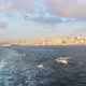 View from the ferry across the Bosphorus to the southern part of Istanbul - VideoHive Item for Sale