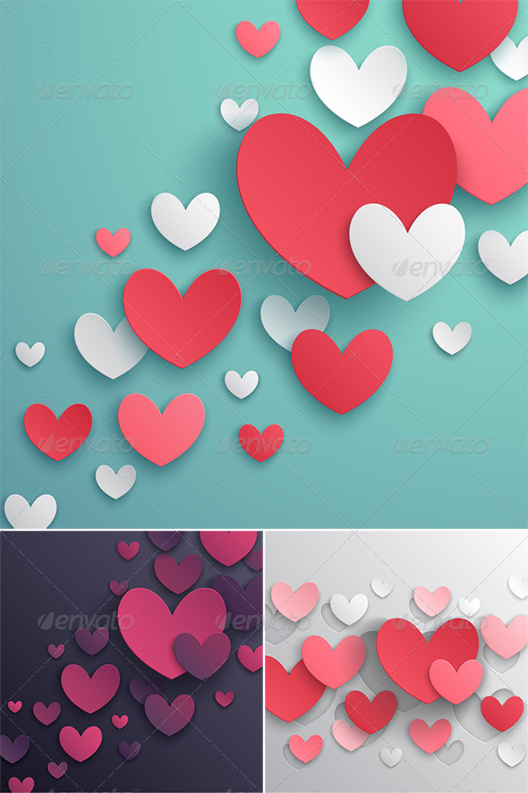 Valentines Day Abstract Backgrounds