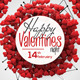 Happy Valentines Night Flyer - GraphicRiver Item for Sale