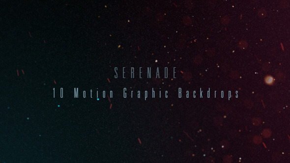 Serenade - 10 Particle Backgrounds