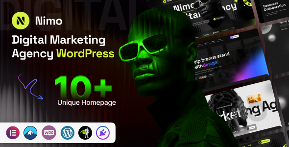 Nimo | Digital Marketing Agency WordPress