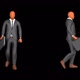 Businessman 3D Front_view and Left_view animation - VideoHive Item for Sale