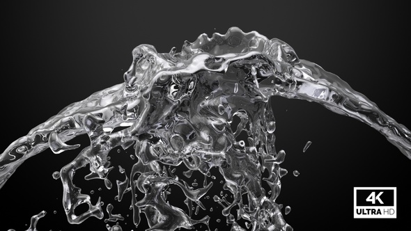 Pure Water Splash Collision alt