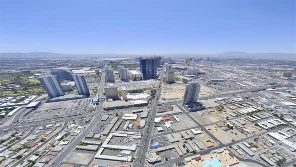 Timelapse of the Las Vegas Strip as viewed from the Stratosphere Hotel.
