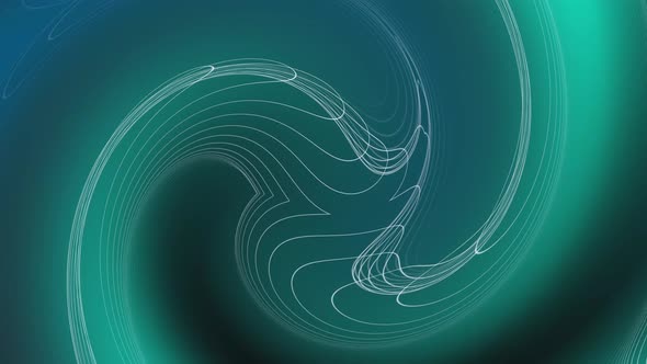 Geometric swirl abstract line. Twisted stroke line movement on gradient background. Vd 767