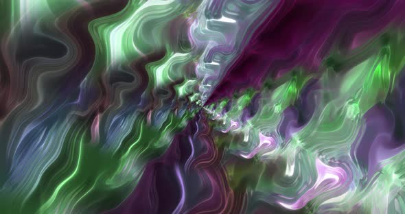 Abstract tunnel animation.Fractal vortex