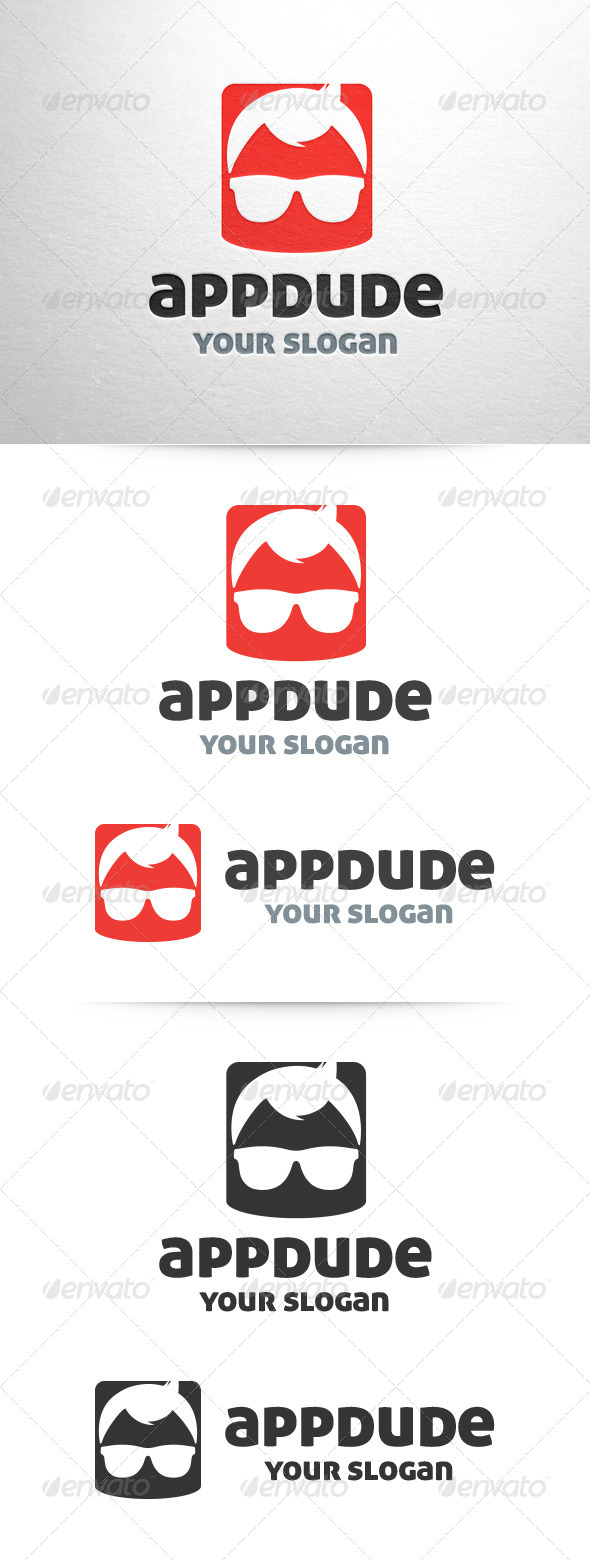 App Dude Logo Template