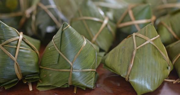 Traditional Rice dumpling for dragon boat festival 